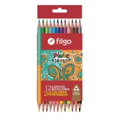 color Filgo resina pinto bicolor - estuche 12 surtido