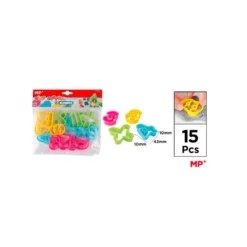 Moldes de numeros p/plasticina main paper blister 15 un