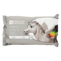 Ceramica Sin Horno Gris 1kg Infantozzi