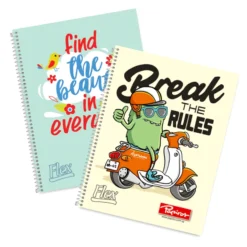 Cuaderno Papiros Flex con Espiral 48 hojas