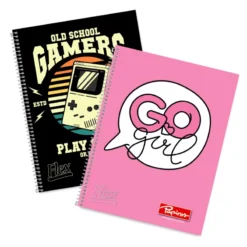 Cuaderno Papiros Flex con Espiral 96 hojas