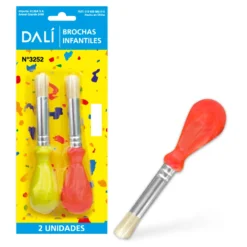 Brocha Infantil x2 DALI