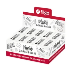 Goma de Borrar Escolar Pinto- Filgo