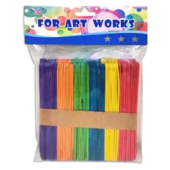 Palito de madera de color x100