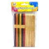 Palito de madera combinados x50