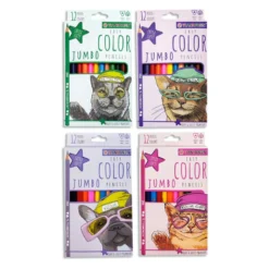 Lápiz de color jumbo x12