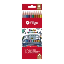 Lapices de Colores Metalizados x10 Filgo