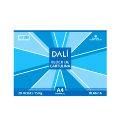 Block A4 Cartulina Blanca DALI