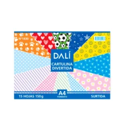 Block A4 Cartulina Divertida DALI
